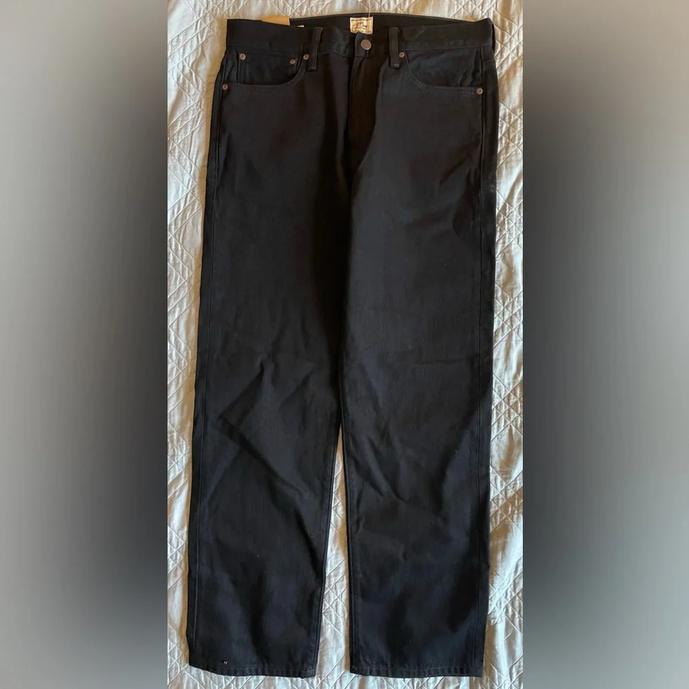 J‎ CREW Classic jean in black rinse wash Size 31/30 NWT $148 CC325
